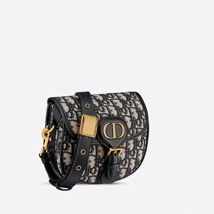 Cheap Motif Blue Oblique Bobby Dior Small Bag Canvas 0408 Luxury